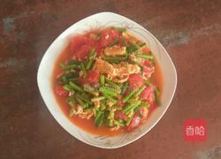 鸡蛋炒番茄蒜苔的做法图解7