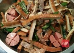 豆干炒肉的做法图解8