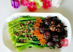 香菇菜心的做法图解9
