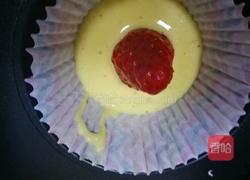 软软草莓小蛋糕的做法图解3