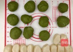 抹茶麻薯软欧的做法图解5
