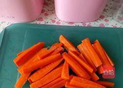 果语自制胡萝卜猪肉松的做法图解2