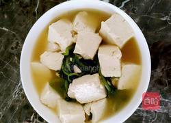 茼蒿炖豆腐的做法图解7
