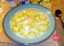 干贝咸蛋节瓜汤的做法图解12