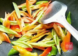 蘑菇炒肉的做法图解4