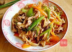 蘑菇炒肉的做法图解6