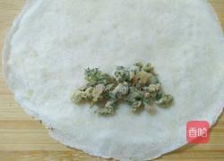 茴香鸡蛋春卷的做法图解8