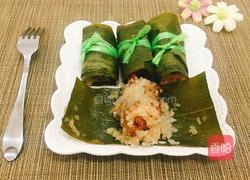 粽叶糯米排骨的做法图解14