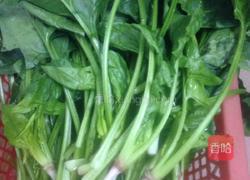 凉拌菠菜的做法图解1