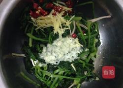 凉拌菠菜的做法图解4
