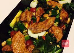 羽衣甘蓝牛肉沙拉的做法图解7