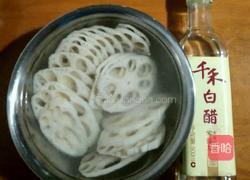 莲藕木耳炒肉片的做法图解3