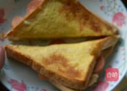 家常版三明治的做法图解5