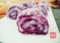 山药紫薯糍的做法图解13