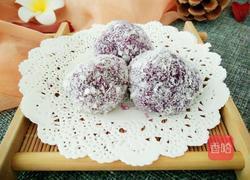 山药紫薯糍的做法图解14