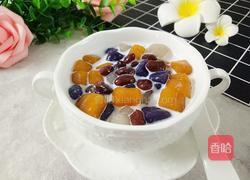 自制Q弹芋圆的做法图解2