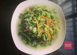 毛豆萝卜梗的做法图解8