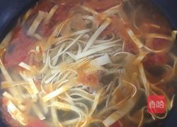 西红柿千张汤的做法图解4