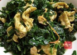 韮菜炒鸡蛋的做法图解8