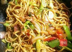 新疆炒拉条的做法图解3