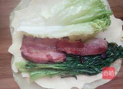 蔬菜培根鸡蛋卷饼的做法图解11