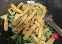 油豆腐青菜的做法图解3