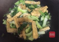 油豆腐青菜的做法图解5