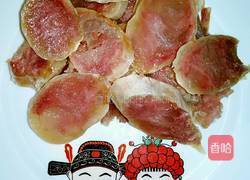 豌豆香菇炒腊肠的做法图解3