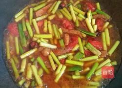 腊肉炒饼的做法图解9