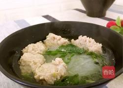 水汆嫩肉丸的做法图解15