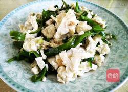 咸鸭蛋白炒青椒的做法图解9