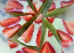 草莓牛奶布丁的做法图解6