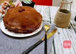 榛子奶油夹心巧克力千层蛋糕(6寸)的做法图解15