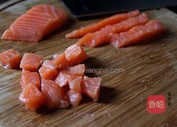 三文鱼松（宝宝辅食）的做法图解2