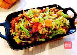 小炒培根菜花的做法图解19