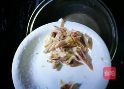 咸鸡肉炒芥菜的做法图解2