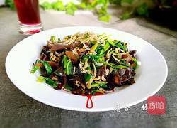 虾皮韭菜炒木耳的做法图解11