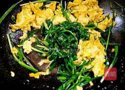 韭菜虾皮炒鸡蛋的做法图解12