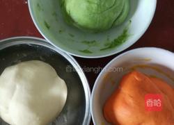 三色面包的做法图解2