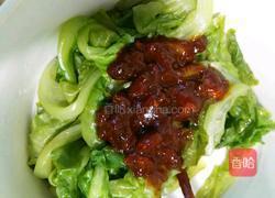 瘦肉酱拌生菜的做法图解5