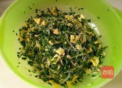 韭菜馅素包子的做法图解12