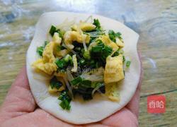 韭菜馅素包子的做法图解18