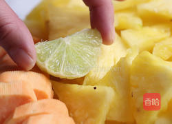 凤梨柠檬红薯汁的做法图解4