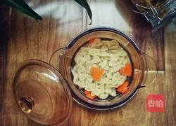 奶油蘑菇意面的做法图解3