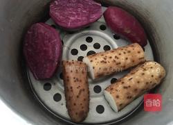紫薯山药糕的做法图解2