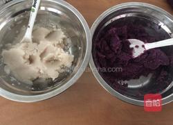 紫薯山药糕的做法图解3