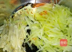 凉拌莴苣油皮的做法图解3