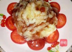 蜂蜜蓝莓酱土豆泥的做法图解6