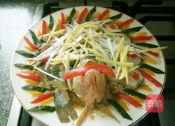 清蒸孔雀开屏黄花鱼的做法图解10