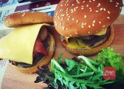 双层牛肉汉堡的做法图解10